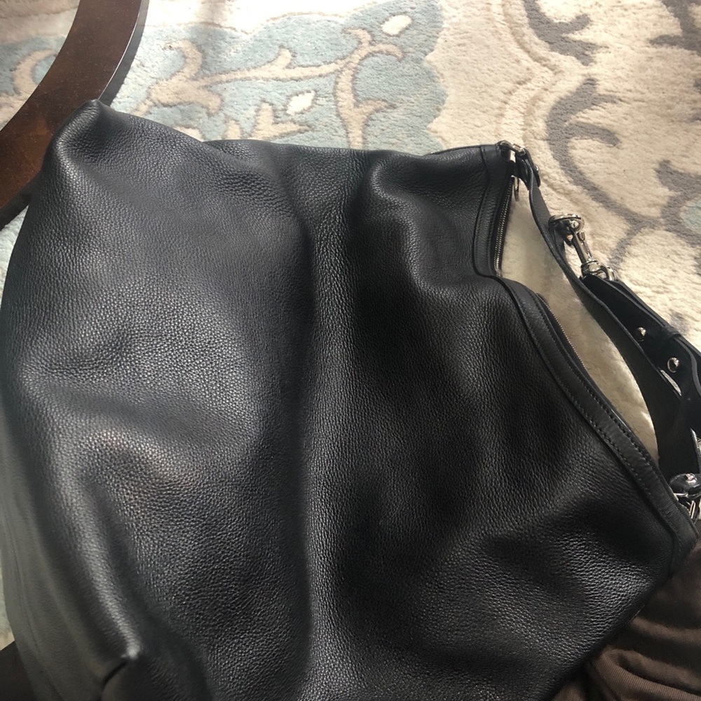 Black large Gucci satchel bag - Picture 2 of 7